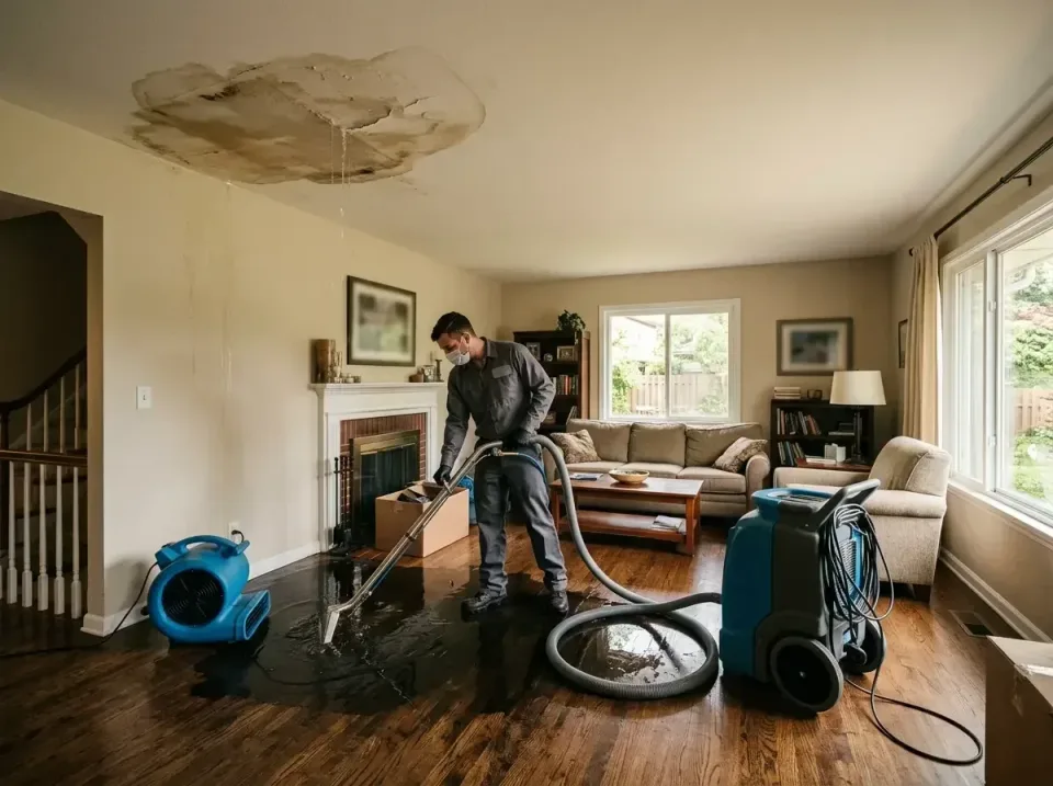 attic-pipe-burst-ceiling-drip-008 — frequently asked questions, Water Damage Restoration & Carpet Care in Picayune, MS